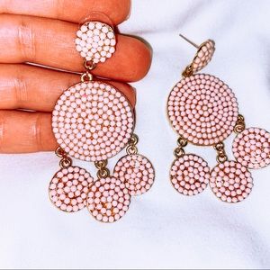 Pink BaubleBar earrings